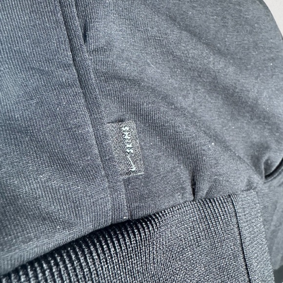 NWOT Nike Skims Matte Tricot Womens Track Jacket Black Size Small